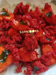 झटपट - कुरकुरीत चिकन भजी / चिकन टिक्का (Chicken Tikka Recipe In Marathi) रेसिपी चे मुख्य फोटो