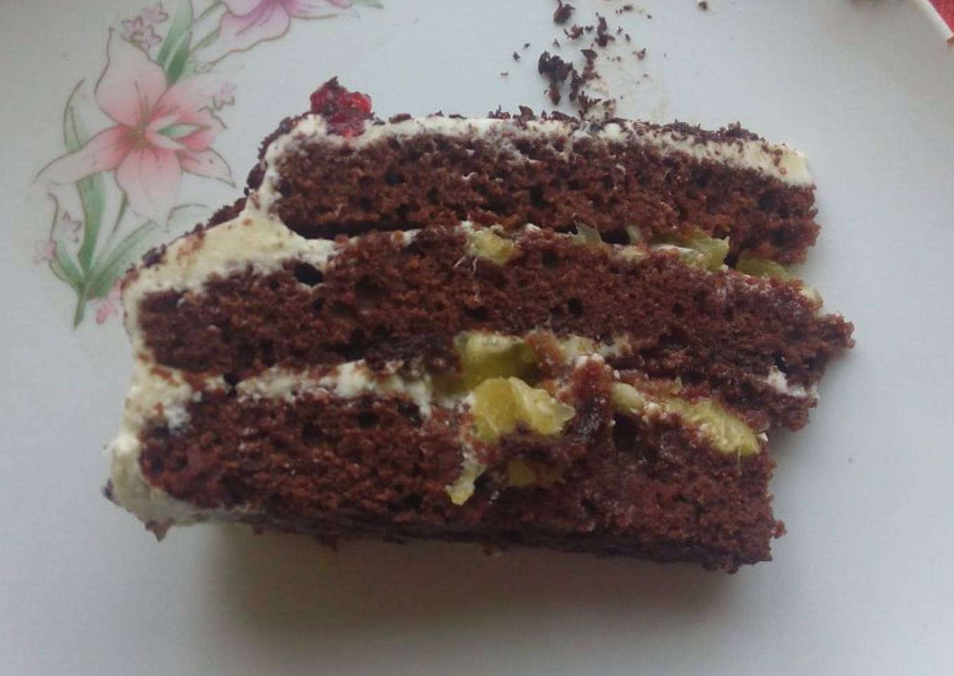 Pineapple Chocolate Cake. #localfoodcontest_mombasa