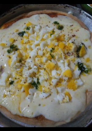 Una foto de Pizza casera