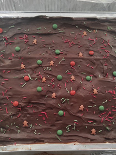 Una foto de Tarta de galletas y chocolate