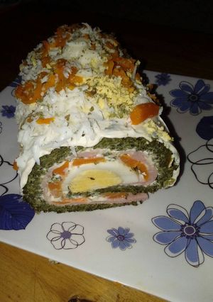 Una foto de Pionono de verduras !!