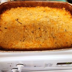 A picture of Leah's Cheesy Potato Mash Up.