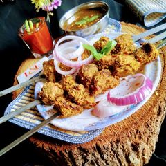 A picture of Beef Bihari tikka boti.