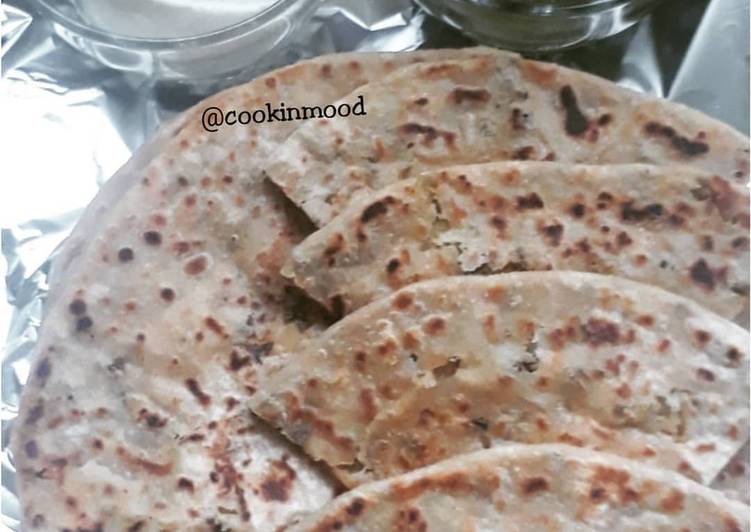 Easiest Way to Prepare Favorite Whole Green Moong Paratha