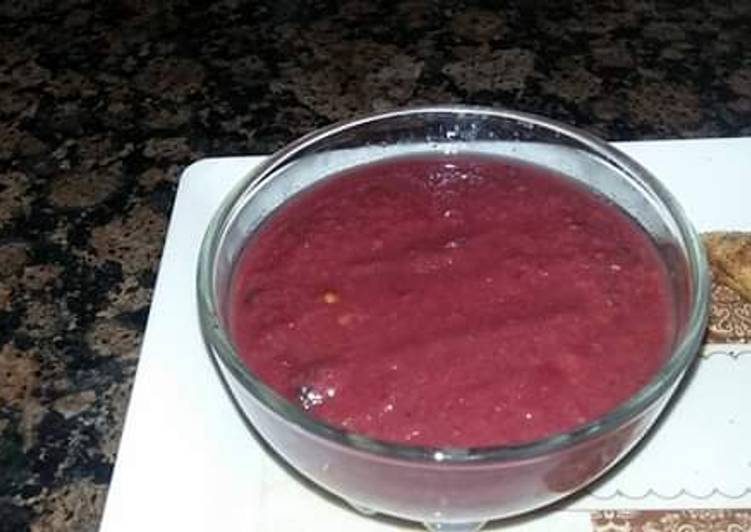 Recipe of Favorite Falsay ki chutney