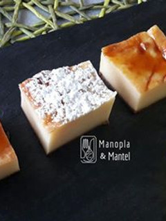 Una foto de Bocaditos de queso y nata, sin lactosa, en GME, F y G y tradicional