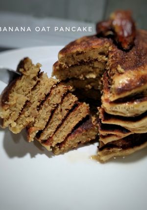 Foto resep Banana oat pancake