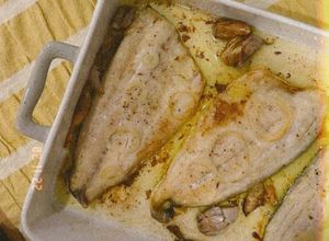 Foto de Filetes de Dourada no forno