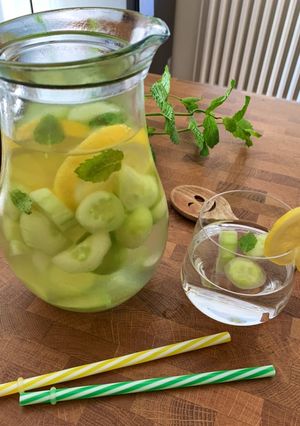 Une photo de ☆Eau parfumée au Concombre☆