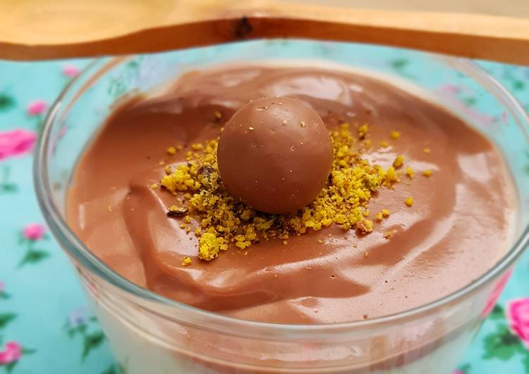 Crème vanille/chocolat