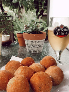 Una foto de Croquetas de papa