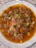 Caldo de picadillo