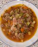 Caldo de picadillo
