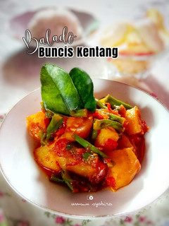 Foto resep Balado Buncis Kentang