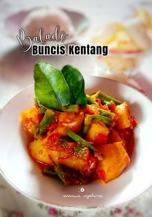 Foto resep Balado Buncis Kentang