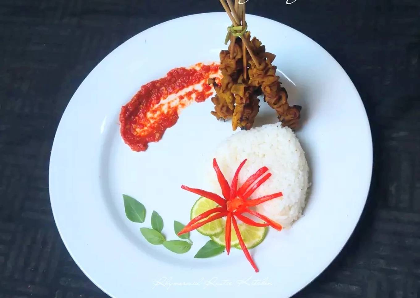 Sate Usus Angkringan ala Rhymerwid Kitchen