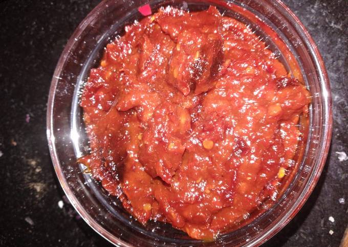 Momos chutney