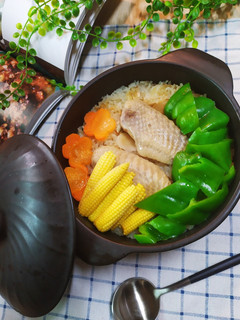 麻香雞翼煲仔飯 的食譜成品照片