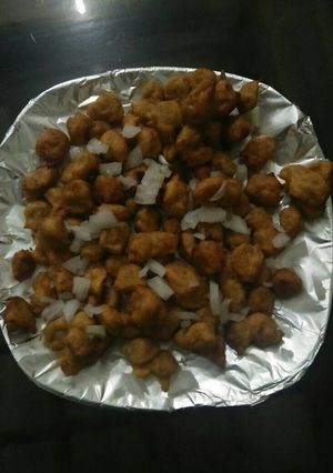 A picture of Soyabean ke pakode.