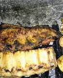 Asado a la parrilla de manta al ají molido