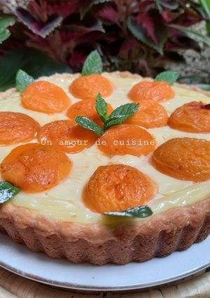 Une photo de Tarte aux abricots 🍑
