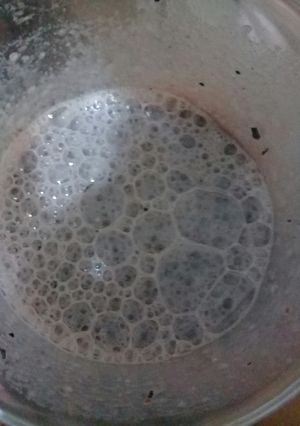 Una foto de Licuado de arándano con banana
