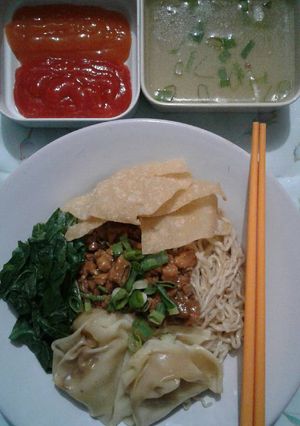 Foto resep Mie Ayam Pangsit