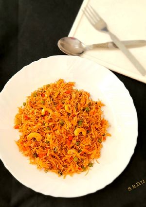 A picture of Vermicelli Upma.