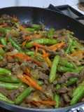 Carne con habichuelas