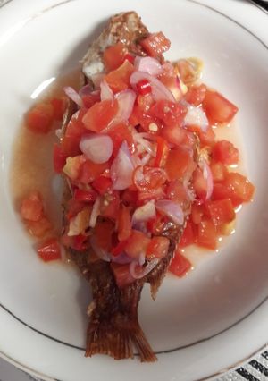 Foto resep Pecak Nila Sambal Dabu-Dabu