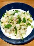 Ensalada de melón y pepino