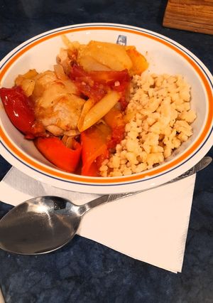 Lecsós csirke recept fotója