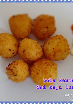 Foto resep Bola kentang isi keju lumer