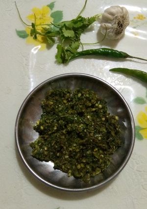A picture of Thecha.