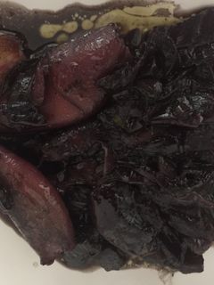 Una foto de Calamarcitos con ciruelas