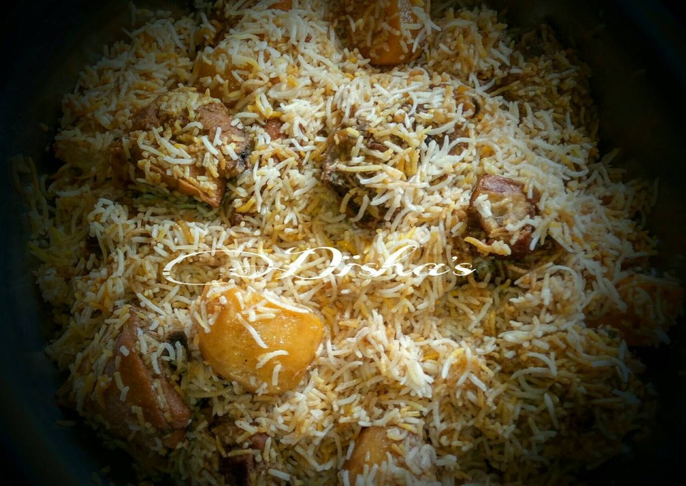 Kolkata Style Chicken Biryani :-