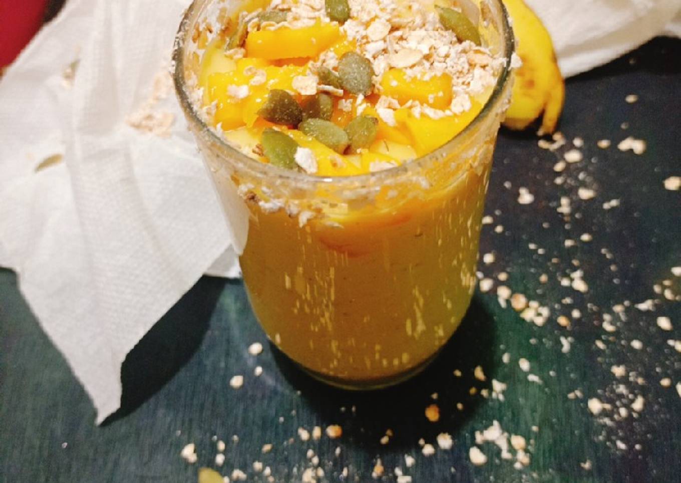 Mango Banana smoothie