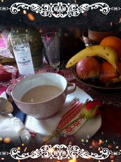 Almakrémleves recept fotója