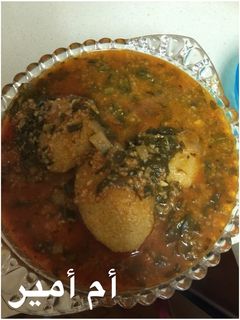 صورة لوصفة كبه حامض او شوربه كبه بالبرغل
