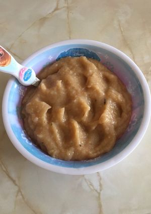 Ratatuille-püré babáknak recept fotója