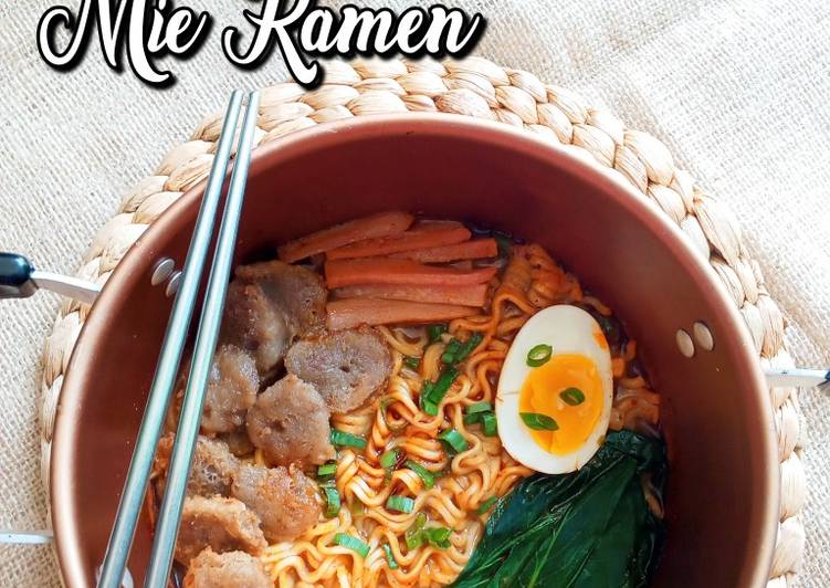 Cara Gampang Menyiapkan Mie Ramen 🍜 yang Enak Banget