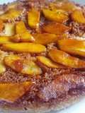 كيكه التفاح المقلوبه بالكراميل 👩‍🍳