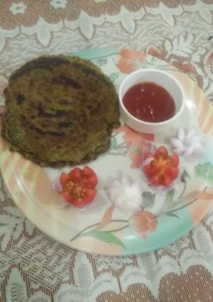 मूंग छिलके वाली दाल का चिल्ला (Moong chhilke wali dal ka cheela recipe in hindi) रेसिपी मुख्य फोटो
