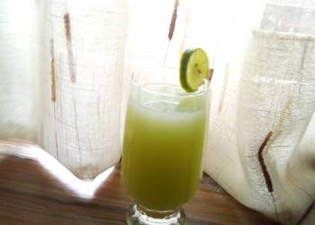 Easiest Way to Make Appetizing Cucumber and lemon juice