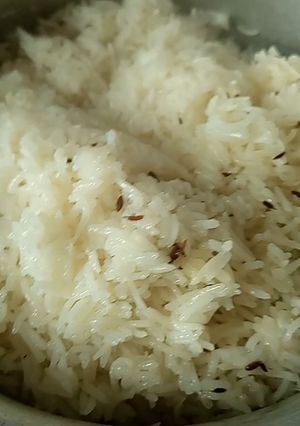 A picture of Zeera rice.