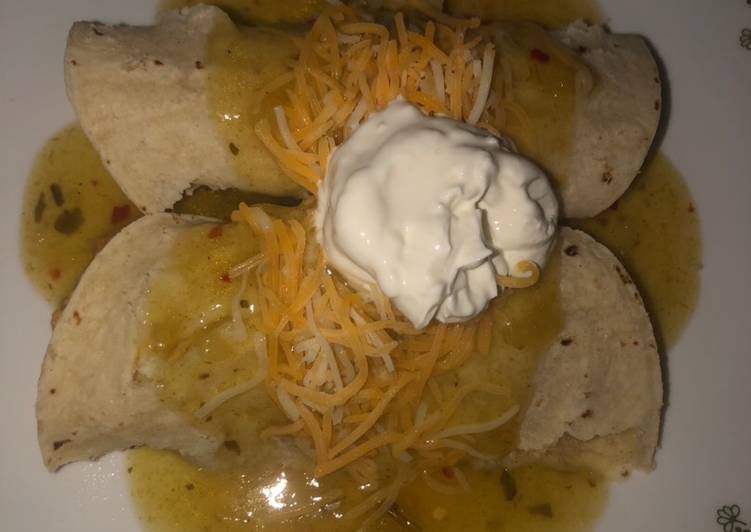 Simple Way to Make Homemade Tijuanas enchiladas