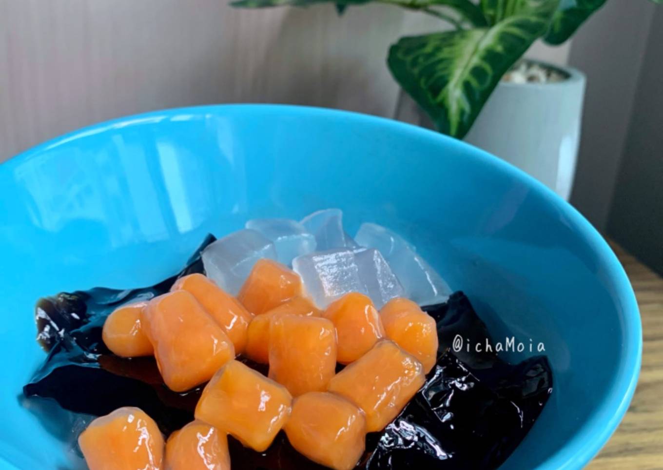 Grass Jelly Dessert ala Taiwan