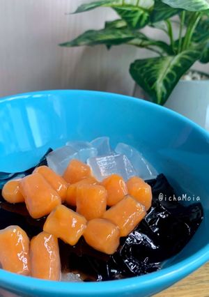 Foto resep Grass Jelly Dessert ala Taiwan