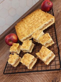 Reszelt almás süti recept fotója
