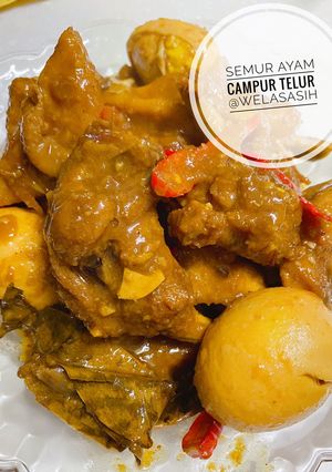 Foto resep SEMUR AYAM,TAHU,TELUR